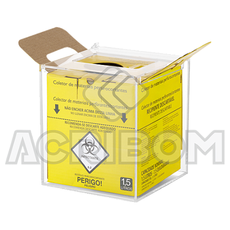 Suporte Para Descarpack 1,5 Litros em Acrílico Transparente