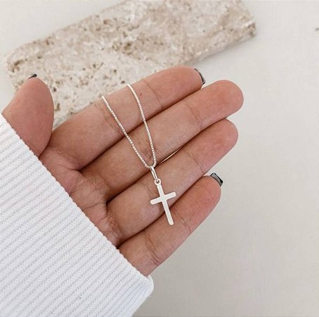 Pingente Cruz - Prata 925