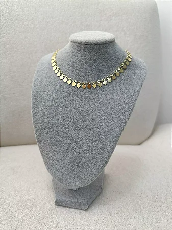 Colar Amélia Dourado