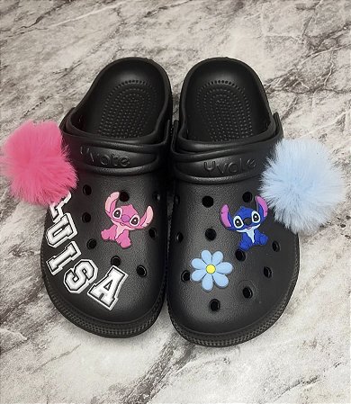 Crocs nome + pompons