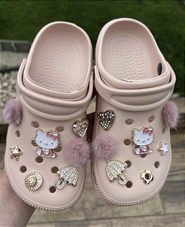 Crocs luxo hello kitty