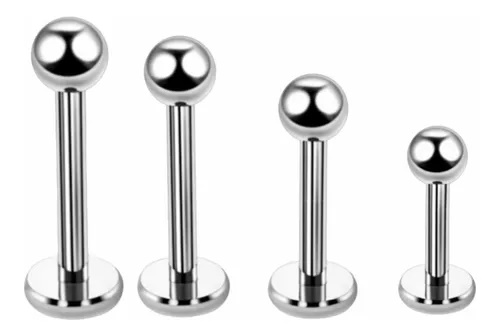 Labret Aço Cirúrgico - 12 Und
