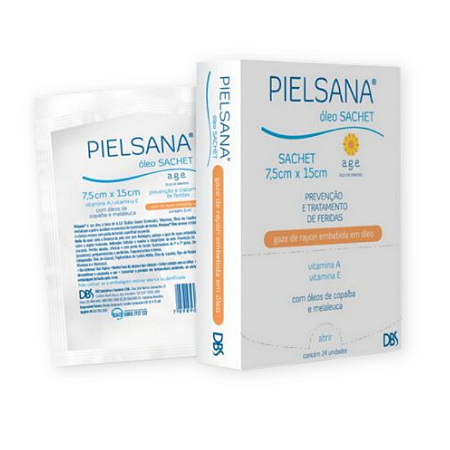Curativo de Rayon 7,5cm x 15cm c/ 5ml com AGE DBS - 01 UNIDADE