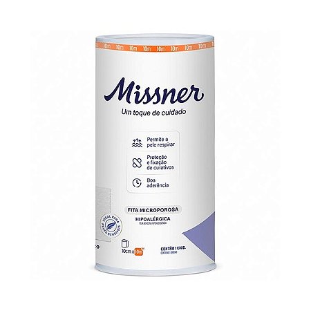 Fita Microporosa Branca 10x10 Missner