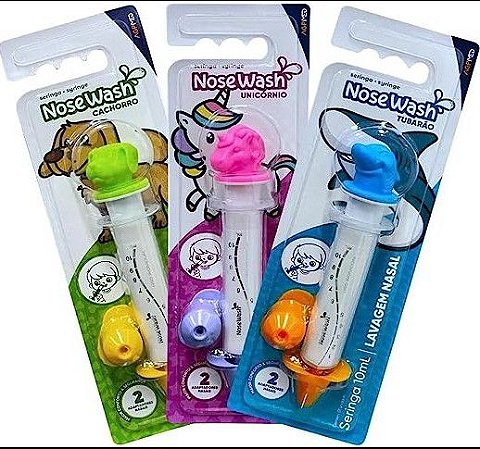 Seringa para Lavagem Nasal Tubarão NOSEWASH