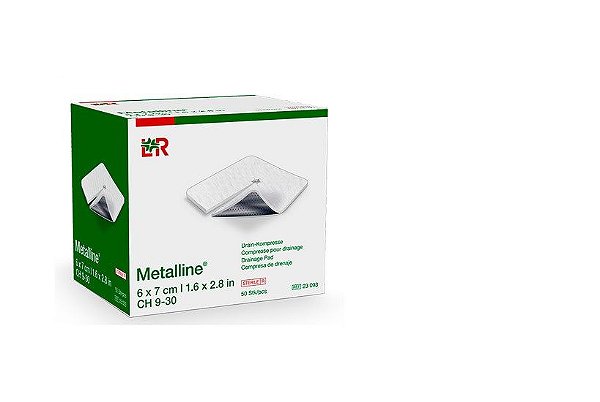 Curativo Metalline  Absorvente Esteril 6 X 7