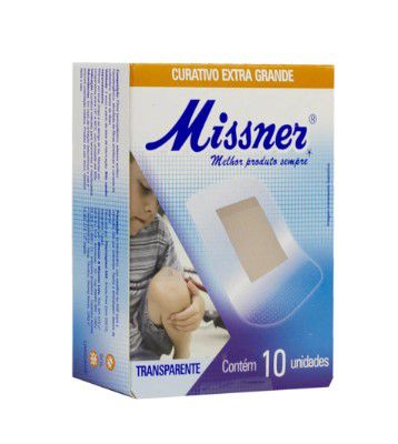 Curativo Trasnsparente Extra Grande Missner c/10