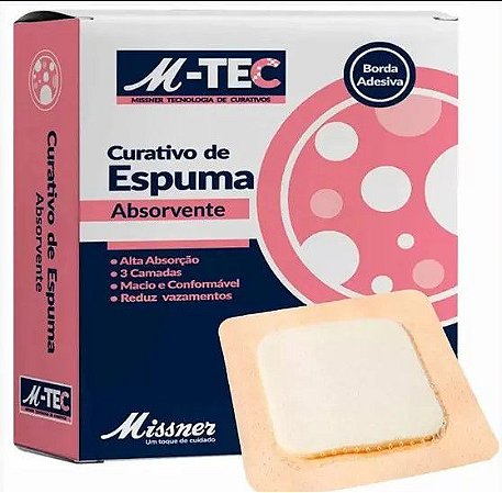 Curativo Espuma Absorvente Border Silic 10cmX10cm