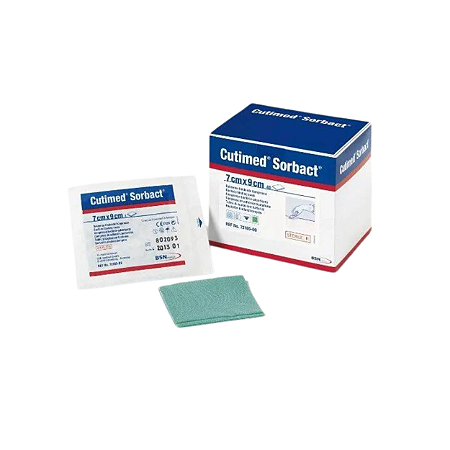 Curativo Dacc Sorbact Swabs 7cm X 9cm - Cutimed - 1 Unidade