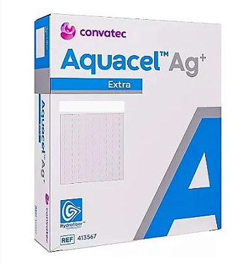 Aquacel AG+ Extra 10cm X10cm - Convatec - 01 Unidade
