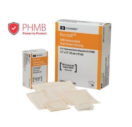 Curativo Kendall Espuma C/PHMB 15X15 - 01 unidade