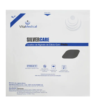 Curativo Silvercare Alginato de Calcio com Prata -10x10 - 01 unidade