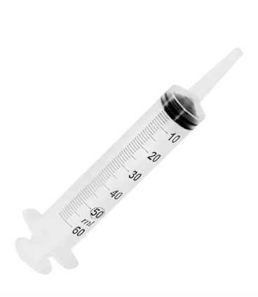 SERINGA DESC. 60ML S/AG BICO CATETER CENTRAL INJEX LOTE: 4915123 VALIDADE - 06/2028