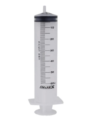 SERINGA DESC. 60ML S/AG BICO CATETER CENTRAL INJEX