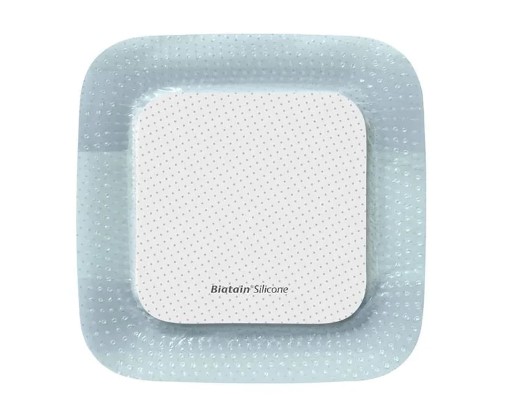 Curativo Biatain 10X10 Espuma de Silicone Adesivo - 01 Unidade