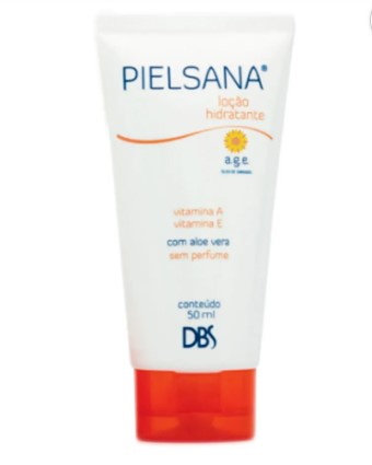 Pielsana Loção Hidratante com AGE, Aloe Vera e sem Perfume  50ml - DBS