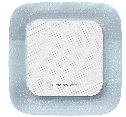 CURATIVO BIATAIN 12,5 x 12,5  ESPUMA SILICONE ADESIVO