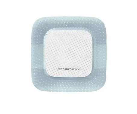 CURATIVO BIATAIN  7,5 X 7,5 ESPUMA SILICONE ADESIVO