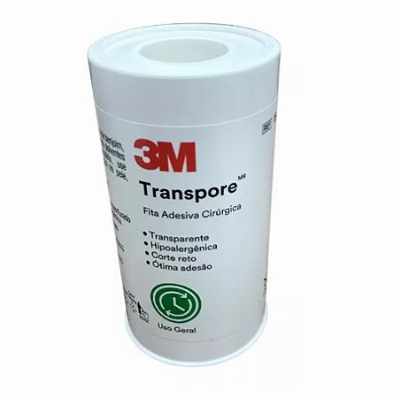 FITA TRANSPARENTE TRANSPORE 3M 10x 4,5