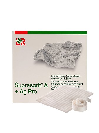 Suprasorb  A+AG PRO- Fita de Alginato de Calcio com prata 2cmx45cm