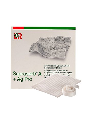Curativo Fita de Alginato de Cálcio com Prata Suprasorb A+Ag PRO - 2cm x 45cm