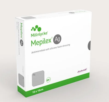 MEPILEX AG 10X10CM - 01 unidade