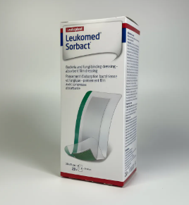 LEUKOMED SORBACT 10X25CM - 01 unidade