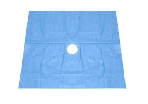 Campo Operatório 0,50m x 0,50m  TNT C/Fenestra Polar Fix