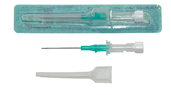 CATETER IV 18G TEFLON DESCARPACK - 01 unidade
