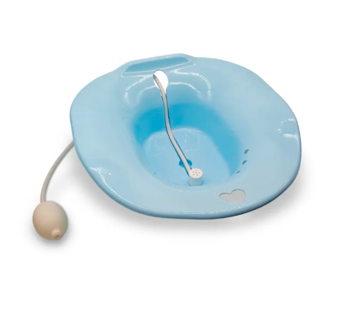 BACIA P/BANHO DE ASSENTO AZUL LONGEVITECH