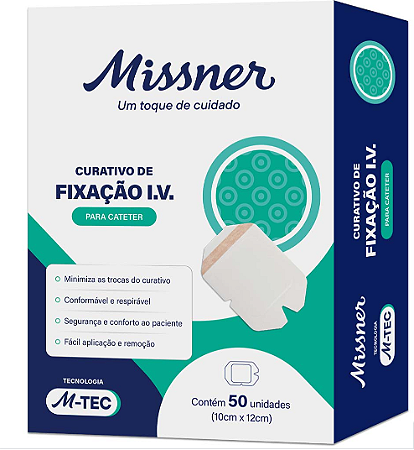 CURATIVO DE FIXACAO IV M-TEC 10cm X 12cm