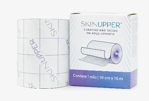 CURATIVO NAO TECIDO EM ROLO UPPERFIX - 10CM X 10M SKINUPPER