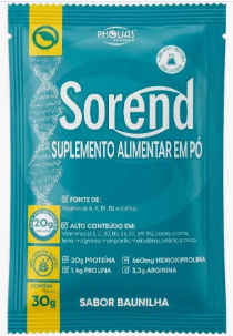 SOREND S/ BAUNILHA - SACHE 30G