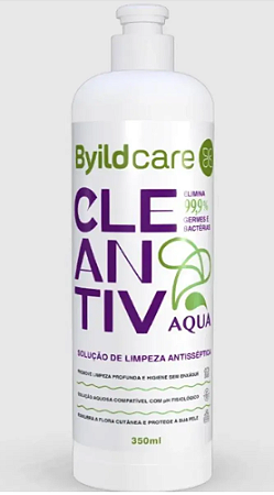 CLEANTIV AQUA BYILDCARE SOLUCAO DE LIMPEZA PHMB 0,1% 350ML
