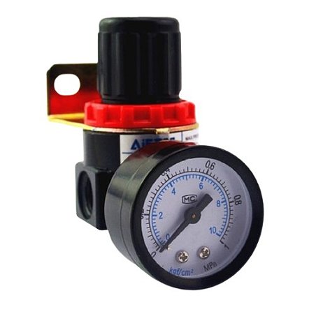 Regulador de pressão roscada 1/4 ar compressor pneumática