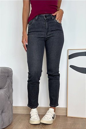 Calça Jeans Reta Barra Normal Revanche