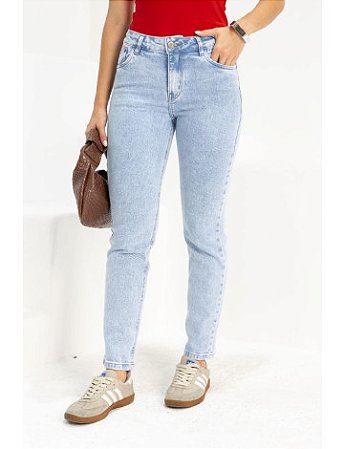 Calça Jeans Reta Barra Normal Revanche