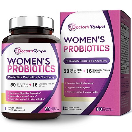 Doctor's Recipes Women’s Probiotic - 60 Cápsulas