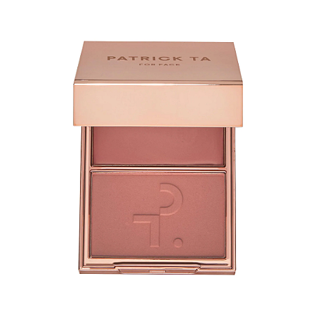 [Cor Nova] PATRICK TA - Double-Take Crème & Powder Blush Duo - She's Seductive