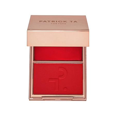 [Cor Nova] PATRICK TA - Double-Take Crème & Powder Blush Duo - She Left Me On Red