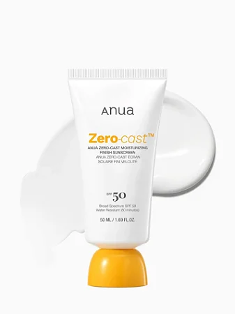 Anua Zero-Cast Moisturizing Finish Sunscreen (50 ml)