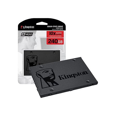 SSD 240GB Kingston, A400 - SA400S37/240G