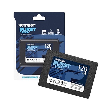 SSD 120 GB Patriot Burst Elite, 2.5", SATA III
