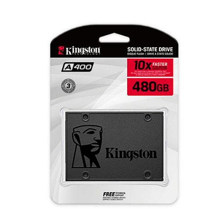 SSD Kingston A400, 480GB, Sata 3 - SA400S37/480G