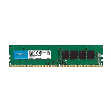 Memória DDR4 16GB, 2666Mhz, Crucial