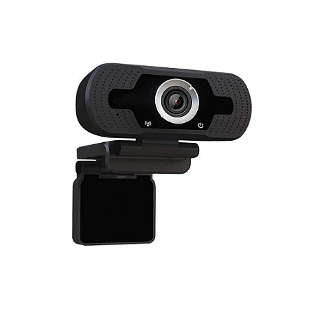 WebCam Full HD 1080P, Com Microfone, Mini Câmera Computador