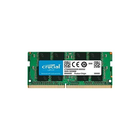 Memória DDR4 16GB, 2666Mhz, Crucial, CL19 - Notebook