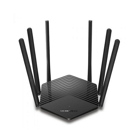 Roteador Wireless, Mercusys, 6 antenas 5 dBi, AC1900, Gigabit, Dual Band - MR50G