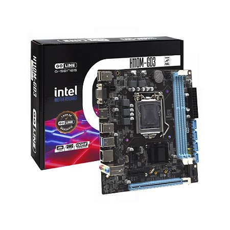 Placa Mãe GoLine GL-H110M-GD3 Socket LGA 1151 DDR3