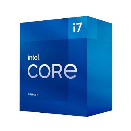 Processador Intel Core i7 11700 LGA 1200 Cache 16MB 2.5 GHz (Max Turbo 4.9GHz) - BX8070811700